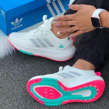 ADIDAS BOUNCE BLANCO GRIS