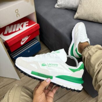 LACOSTE HOMBRE 1.1 BLANCO VERDE