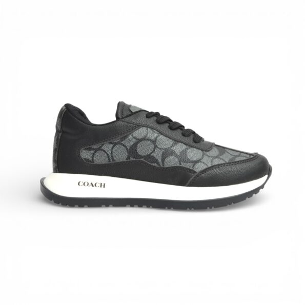 Zapatilla deportiva con logo gris